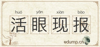 活眼现报图片
