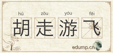 胡走游飞图片