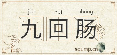 九回肠图片