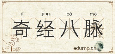 奇经八脉图片