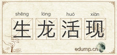 生龙活现图片