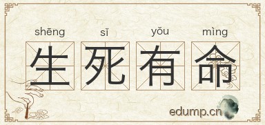 生死有命图片