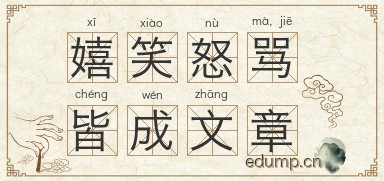 嬉笑怒骂，皆成文章图片