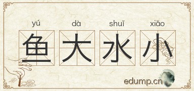 鱼大水小图片